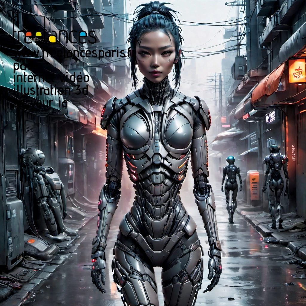 Pao mise en page internet vidéo illustration 3d serveur IA générative AI freelance paris studio de création magazines nd51jbs0